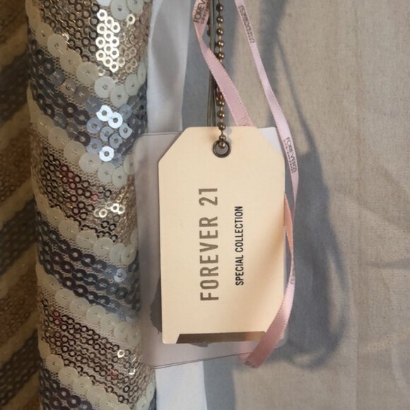 Forever 21 Sequins Party Dress  Medium - Picture 2 of 8